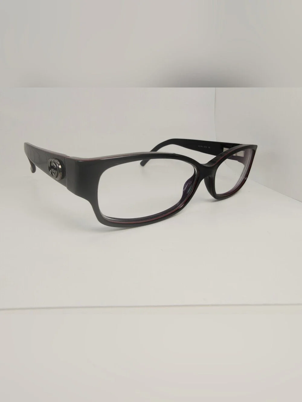 Gucci GG 3152. GTW. Women's Black Rectangular Reading Glasses. Italy